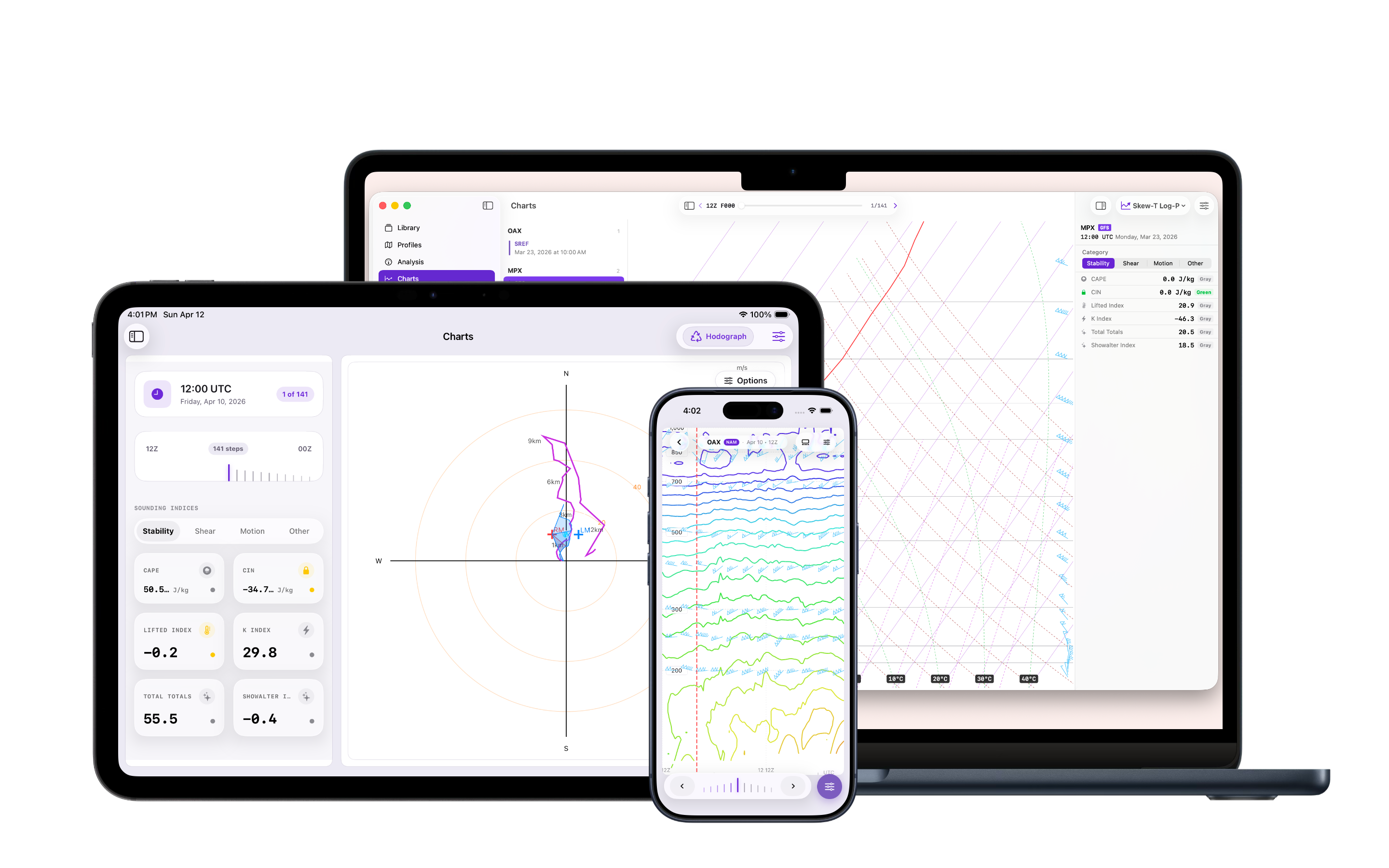 Sondex on Mac, iPad, and iPhone